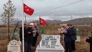 Şehit İsmail Karaman mezarı başında anıldı