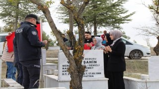 Şehit Polis Memuru Yakup Şahin şehadetinin yıl dönümünde anıldı