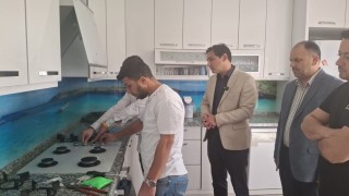 Selendide doğalgaz sevinci