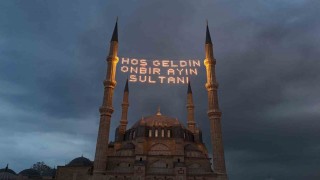 Selimiyenin mahyası Yunanistandan da görünüyor
