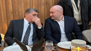 Serdal Adalı ile Hüseyin Yücel iftar yemeğinde buluştu