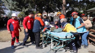 Siirtte deprem tatbikatı gerçekleştirildi