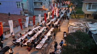 Silivri Belediyesi, Mimar Sinan Mahallesinde Ramazan iftar programı düzenledi