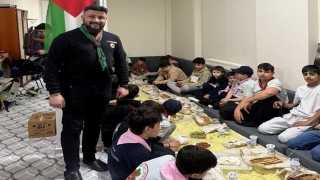 Simavda Diyanet İzcileri iftarda buluştu