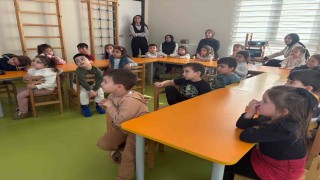 Sincan kreşlerinde minikler sağlıklı beslenmeyi öğreniyor