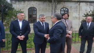 Sinop protokolü bayramlaştı
