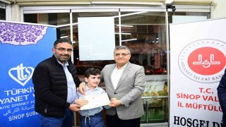 Sinopta yetimler için anlamlı buluşma