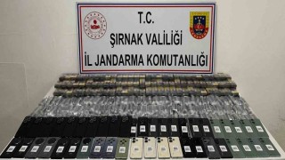 Şırnakta 3 milyon 790 bin lira değerinde gümrük kaçağı malzeme ele geçirildi