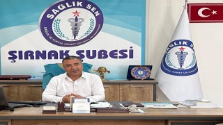 Şırnakta branş doktorunun tehdit edilmesine Sağlık-Senden tepki