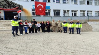 Şırnakta öğrencilere Trafik Dedektifleri Projesi anlatıldı