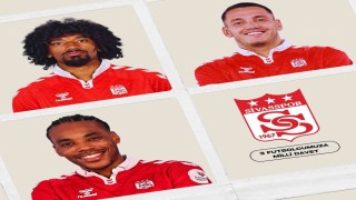 Sivassporda 3 futbolcuya milli davet
