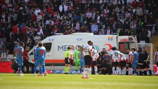 Sivassporda Manajın ardından Simic de sakatlanarak hastaneye kaldırıldı