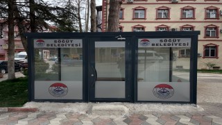 Söğütte kapalı durak hizmetleri devam ediyor