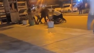 Sokak ortasında öldüresiye darp ettiler