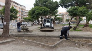 Söke Belediyesinden Recep Yazıcıoğlu Parkında yenileme