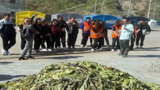 Sökede gençler geri dönüşüm bilinci kazanıyor