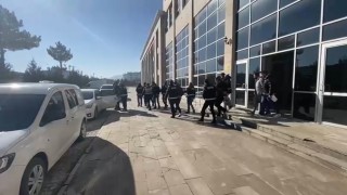 Suç örgütü operasyonunda 6 şüpheli adliyeye sevk edildi
