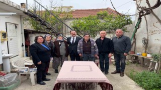 Sultanhisar Kaymakamı Ateş, Yaşlılara Saygı Haftasında ailelerle buluştu
