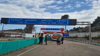 Suriye Çerkeslerine Türkiyeden 3 tır gıda desteği