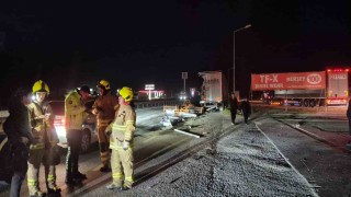 Susurlukta trafik kazası: 1 yaralı