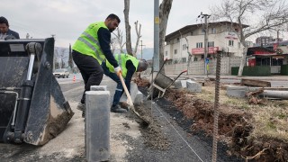 Sütçü İmam Kavşağı’nda Yenileme Çalışmaları Devam Ediyor