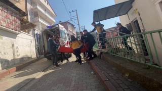 Tabancayı kazara ateşleyen kadın bacağından yaralandı