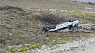 Takla atan otomobilde 1 kişi öldü, 1 kişi yaralandı