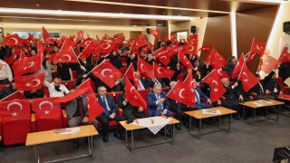 Talasta muhteşem İstiklal Marşı programı