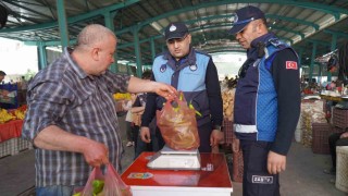 Tarsusta semt pazarlarında tartı kontrol noktası uygulaması başlatıldı