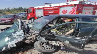Tarsusta trafik kazasında 1 kişi yaralandı