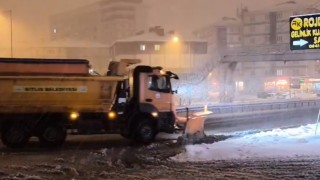 Tatvanda yüksek kesimlerde kar yağışı etkili oldu