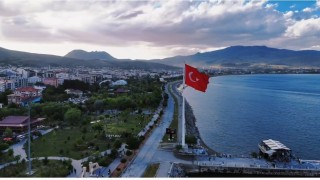 Tatvanın doğal güzellikleri havadan görüntülendi