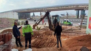 Tavşancıldaki viyadüğe estetik dokunuş