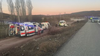 Tavşanlıda trafik kazası; 2 yaralı