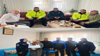 Tekirdağ Emniyetinden meslekte ve ailede enlere vefa