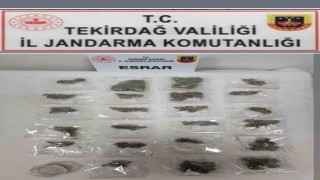Tekirdağda jandarmadan uyuşturucu operasyonları