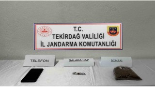 Tekirdağda jandarmadan uyuşturucu operasyonları