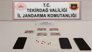 Tekirdağda jandarmadan uyuşturucu operasyonu