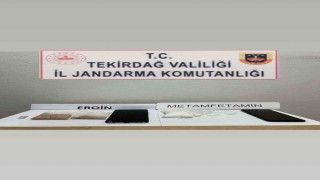 Tekirdağda jandarmadan uyuşturucu ve silah operasyonu