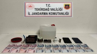 Tekirdağda uyuşturucu operasyonu