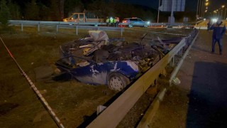 TEMde Tofaş kağıt gibi ezildi: 2 ölü, 1 yaralı