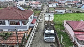 Terme Belediyesi şehit ailelerinin yanında