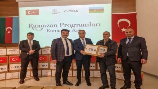 TİKA, Nahçıvanda 400 aileye gıda paketi ulaştırdı