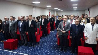 Trabzonda sağlık çalışanları 14 Mart Tıp Bayramında bir araya geldi