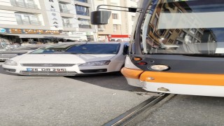 Tramvay seferi aksadı