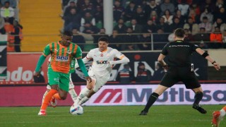 Trendyol Süper Lig: Corendon Alanyaspor: 1 - Galatasaray: 2 (Maç sonucu)