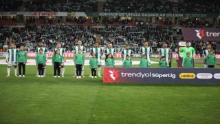 Trendyol Süper Lig: Konyaspor: 0 - Gaziantep FK: 0 (İlk yarı)