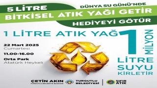 Turgutlu Belediyesinden çevreci kampanya