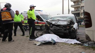 Turgutluda trafik kazası: 1 ölü