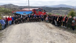Türkelide fidanlar toprakla buluştu